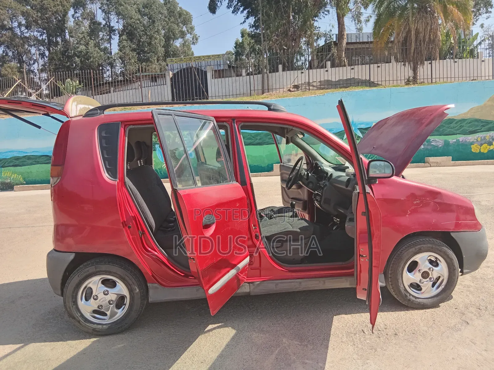 Hyundai Atos 1998 Red