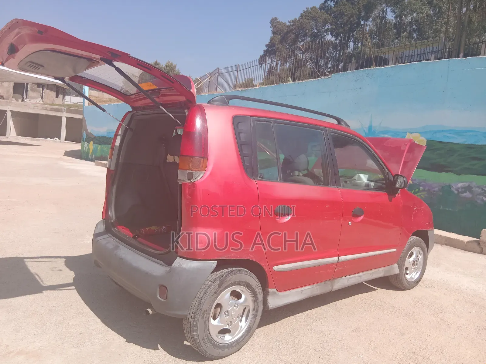 Hyundai Atos 1998 Red
