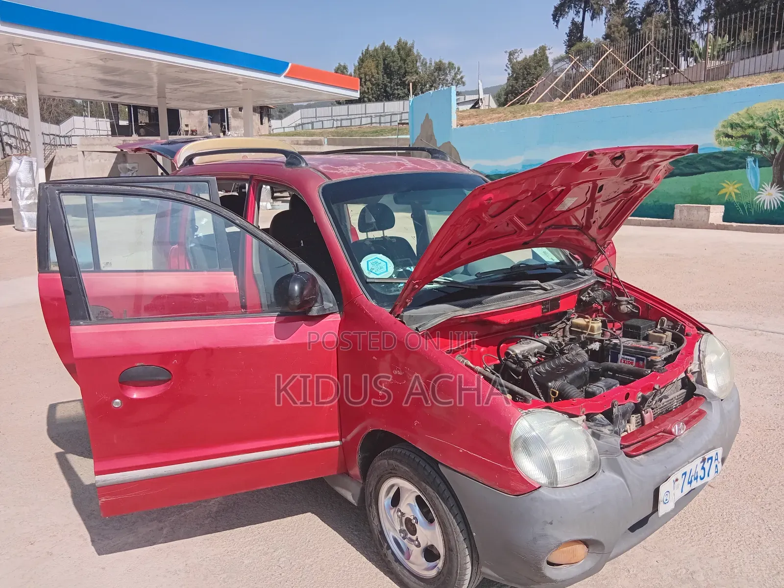 Hyundai Atos 1998 Red