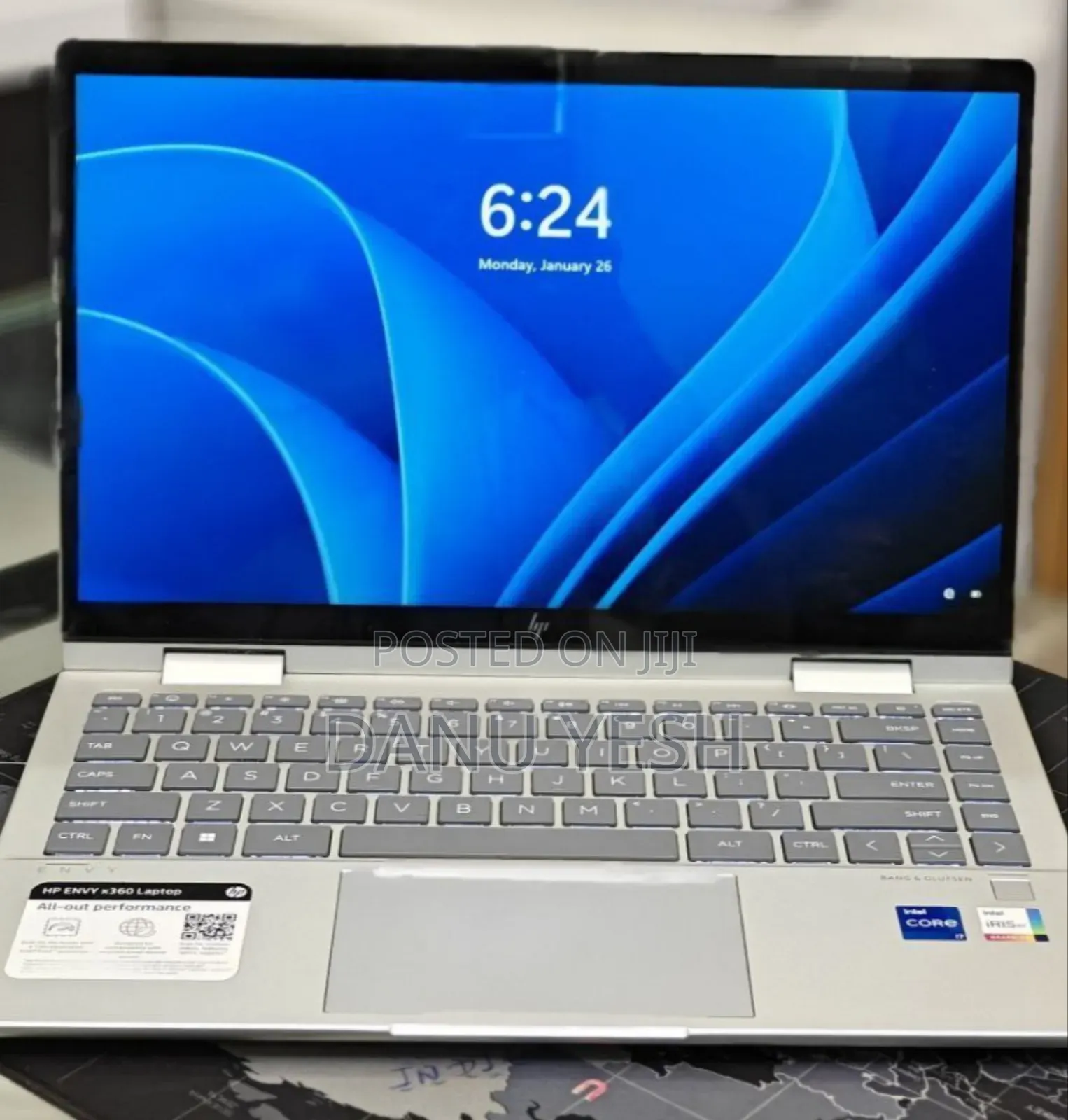 New Laptop HP Envy x360 16GB Intel Core i7 SSD 1T