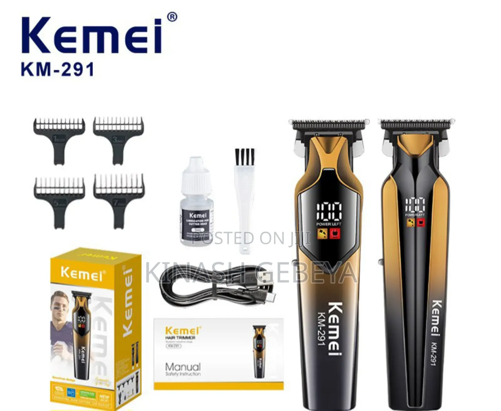Top Quality Kemei Professional Hair Trimmer