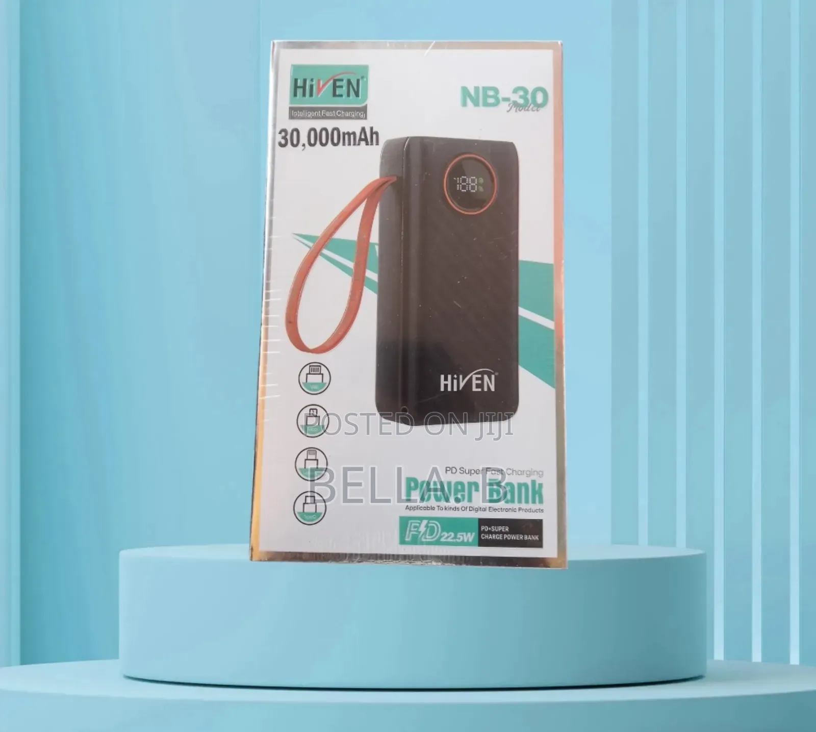 Hiven 30000mah Powerbank: Built for Gamers Streamers.