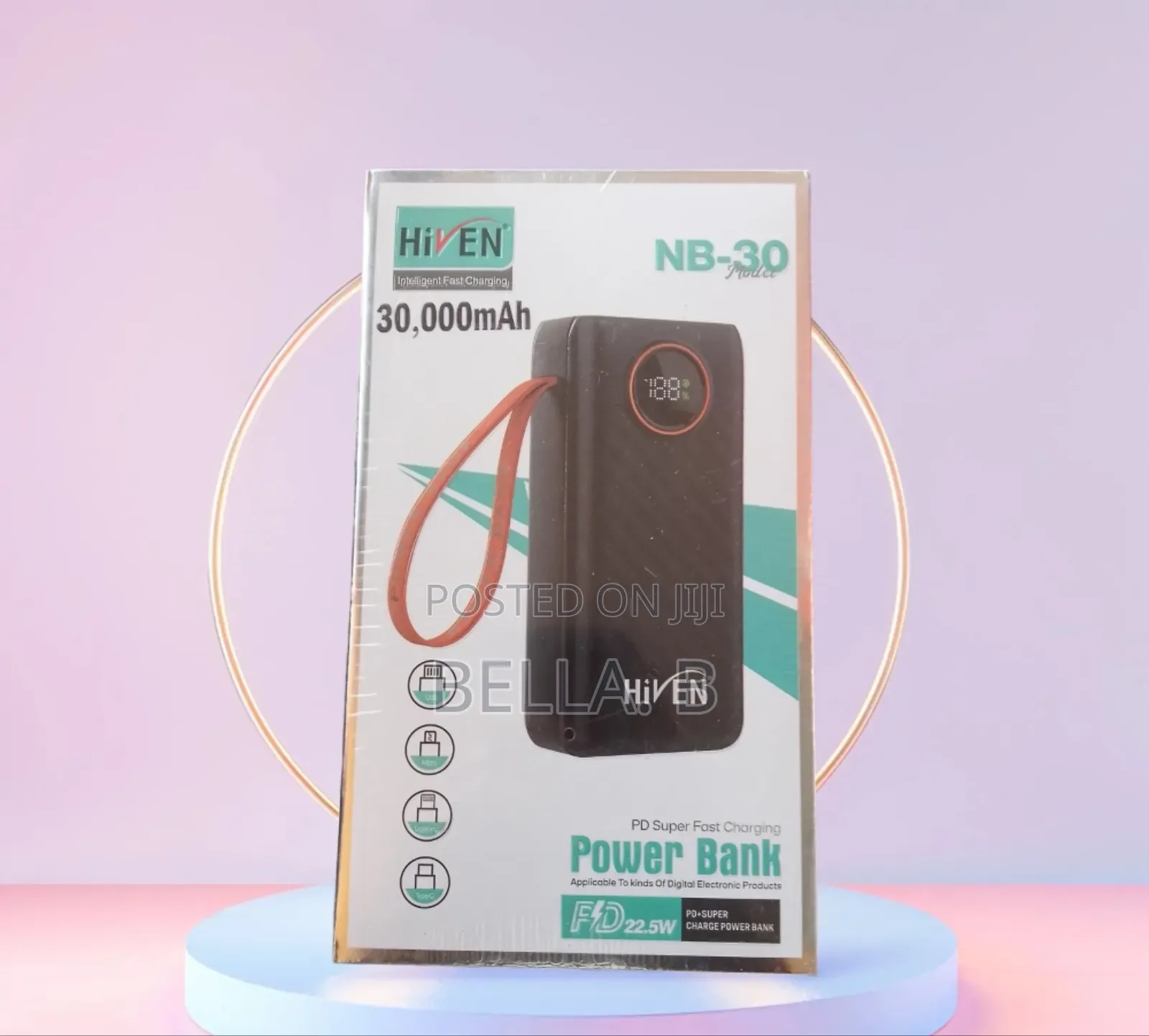Hiven 30000mah Powerbank: Advanced Safety Protection
