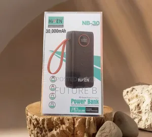 Brand New Hiven 30000mah Powerbank - High Capacity, Portable Design.