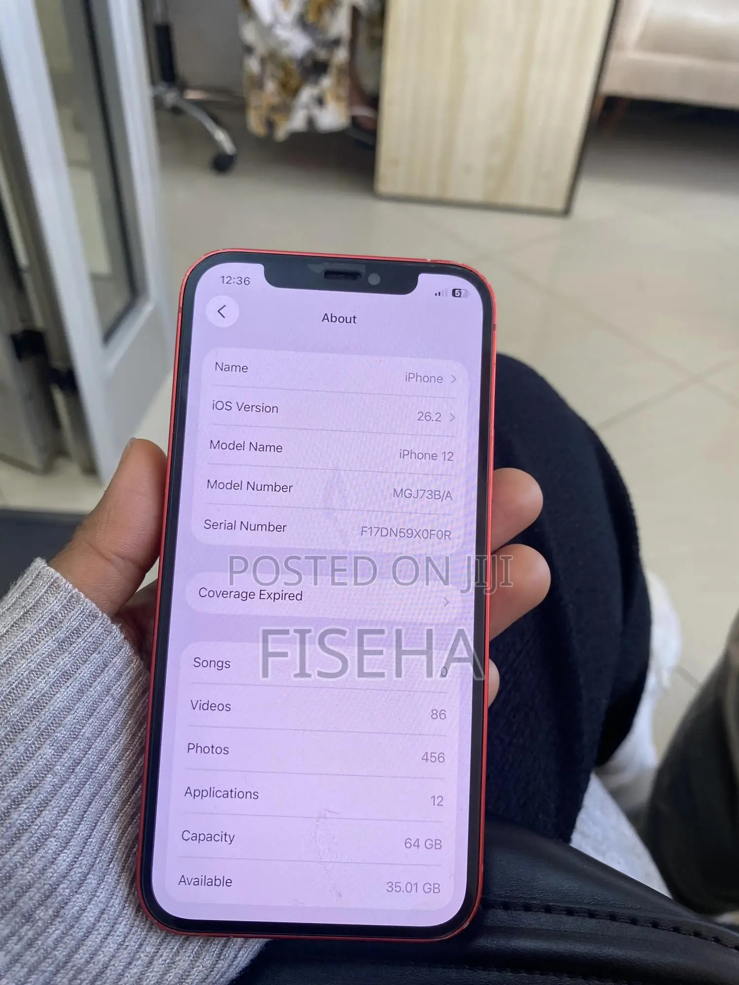 Apple iPhone 12 64 GB Red