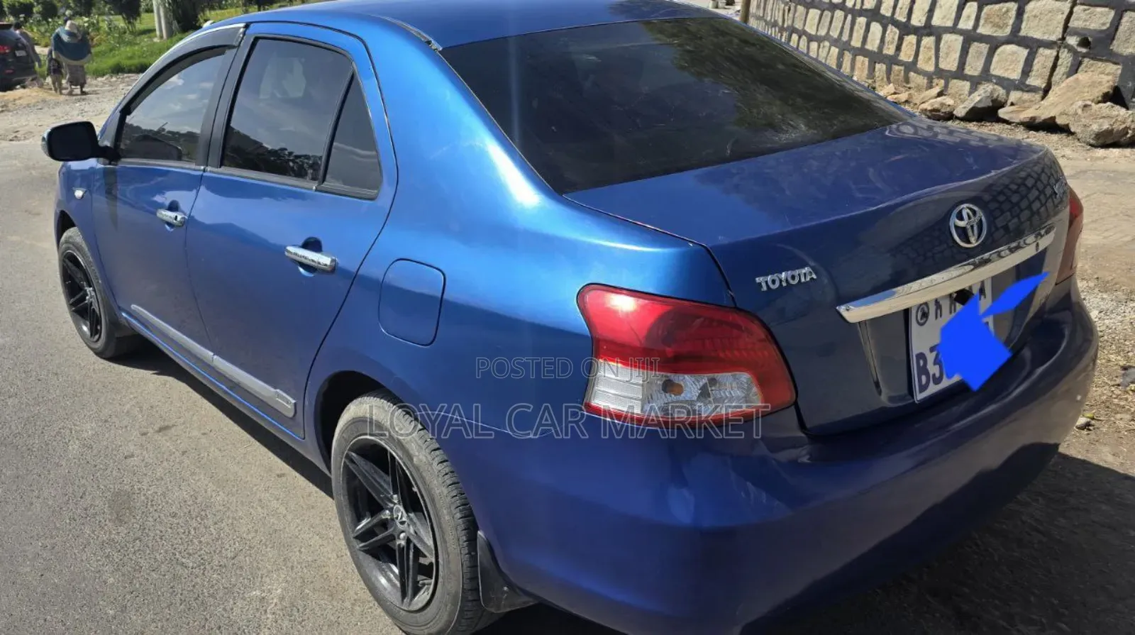 Toyota Yaris 2010 Blue