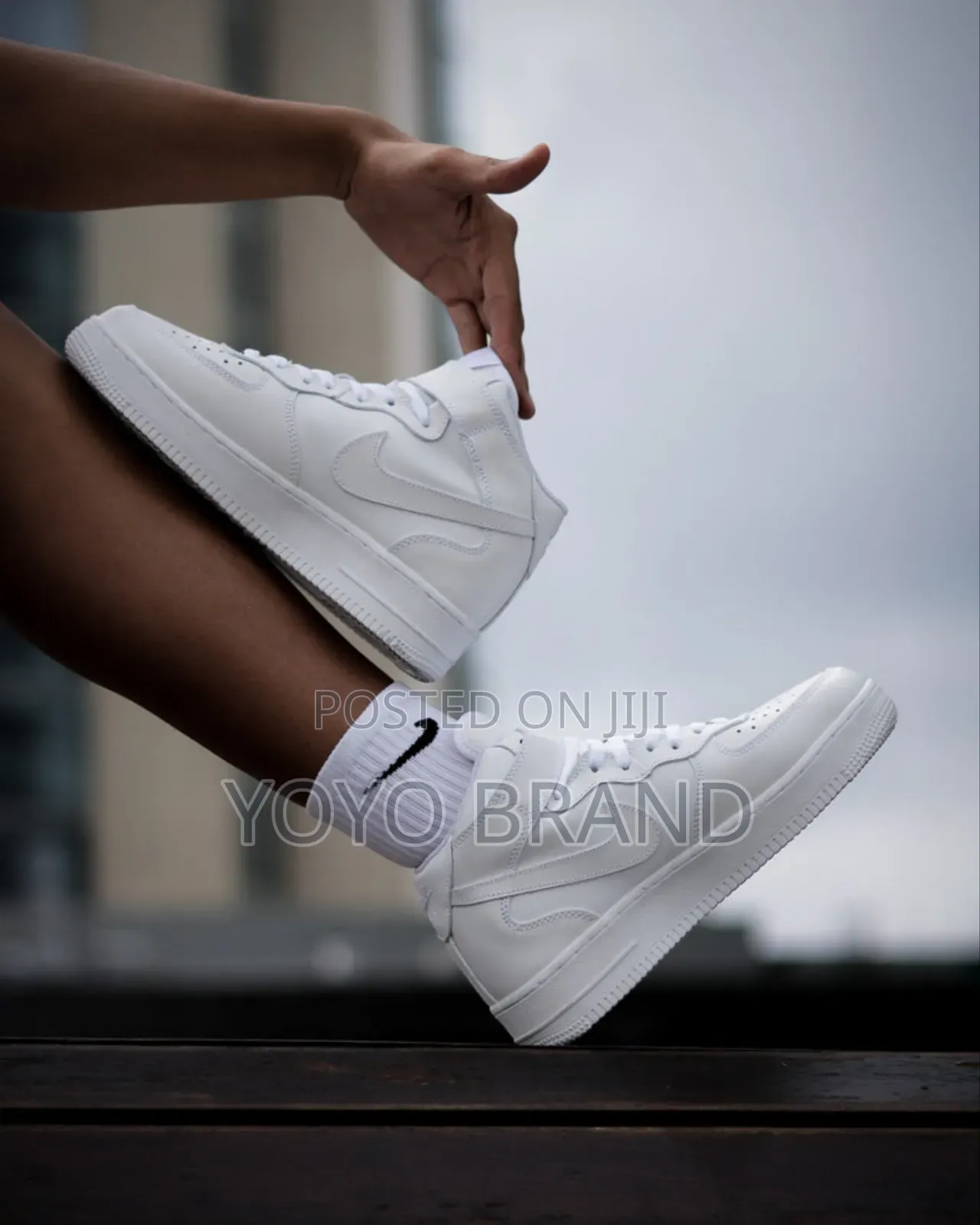 New Arrival Nike Air Force 1boots’’Triple White’’Mid Sneaker Shoes