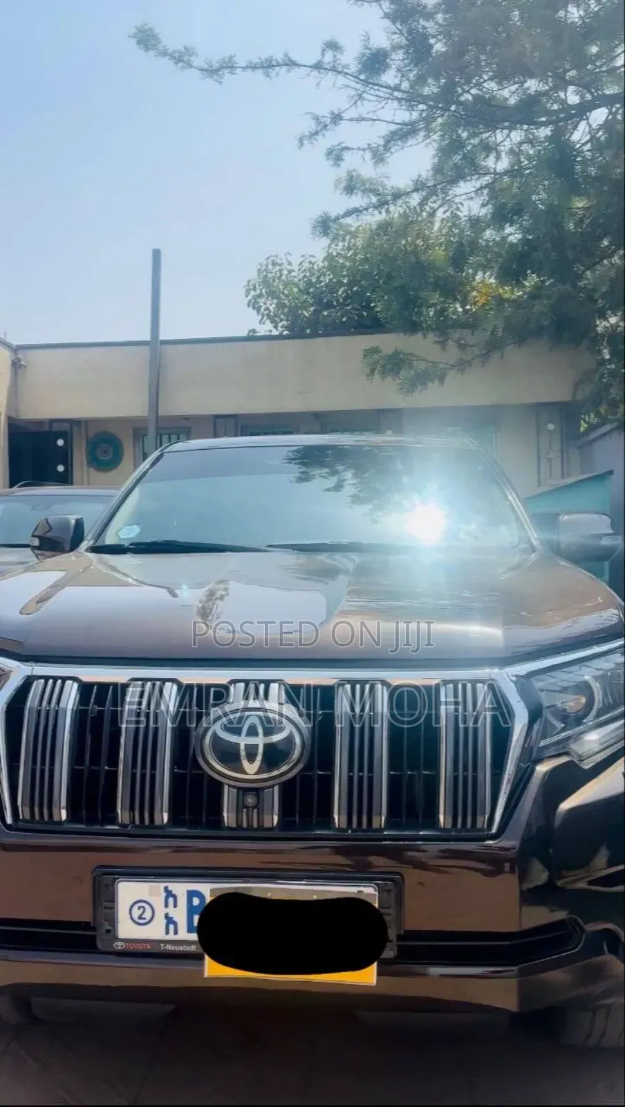Toyota Land Cruiser Prado 2018 Brown