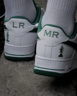 Nike Air Force 1low ’Four Horse Man’White/Green Lather Unisex Sneaker