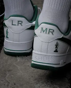 Nike Air Force 1low ’Four Horse Man’White/Green Lather Unisex Sneaker