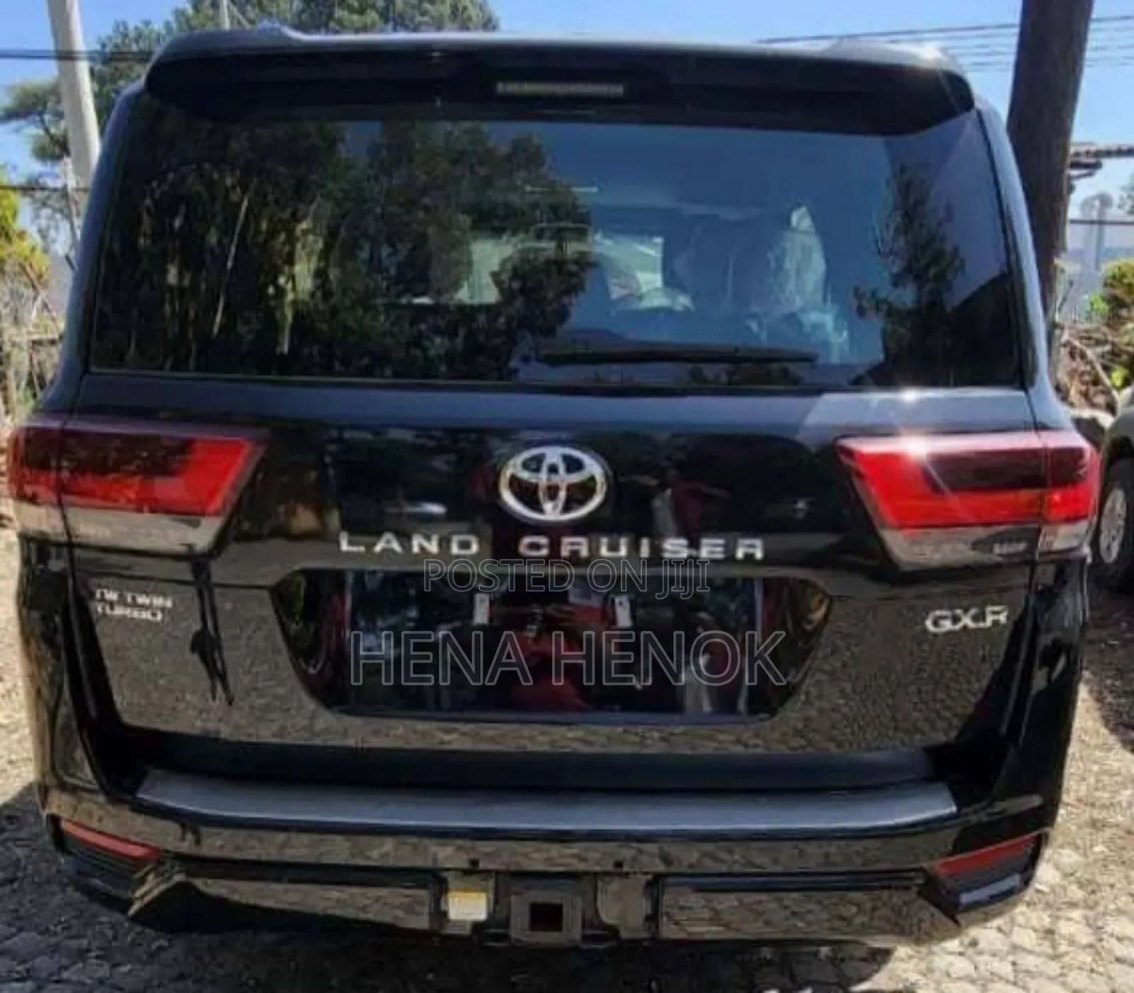 New Toyota Land Cruiser LC300 2025 Black