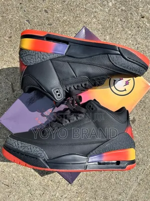 Nike Air Jordan 3 Retro J Balvin Rio Fashion Half Boots