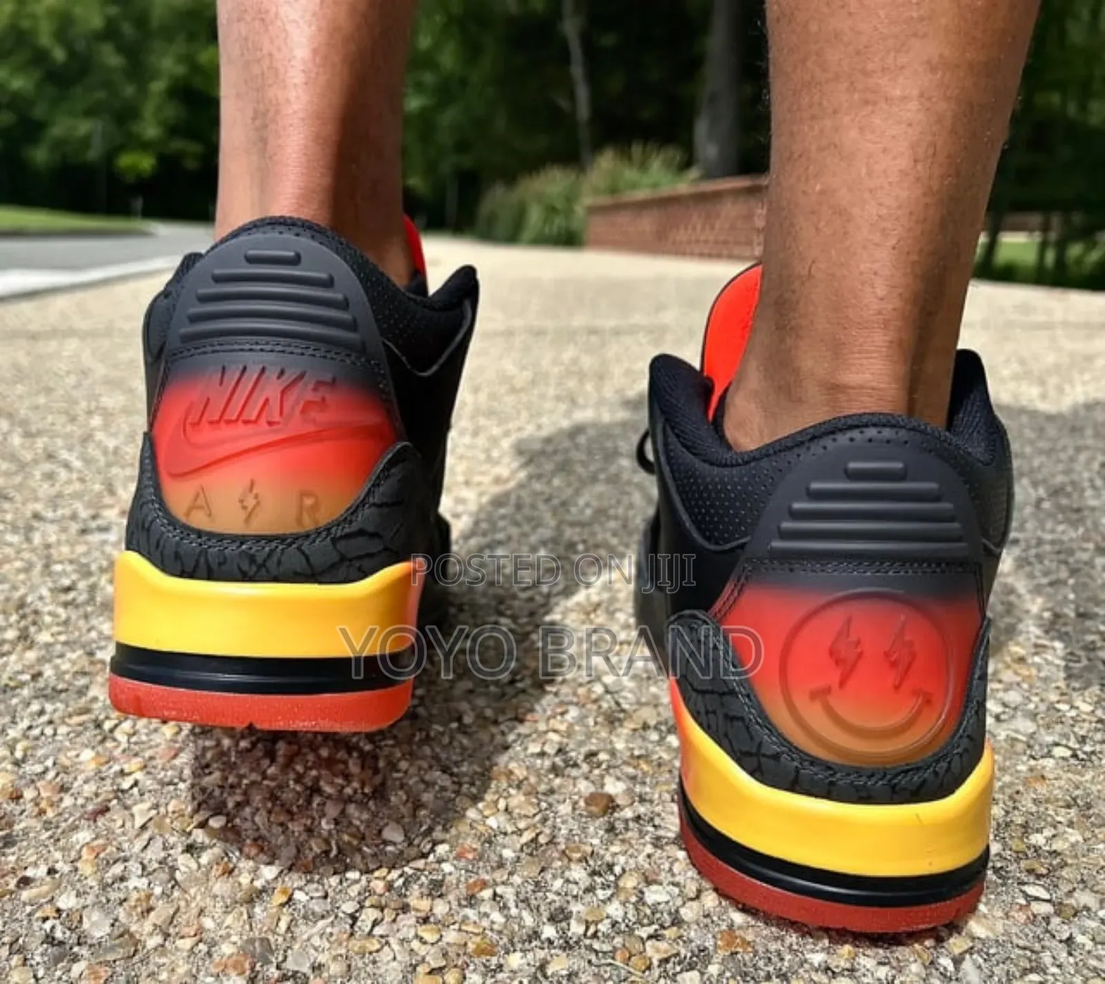 Nike Air Jordan 3 Retro J Balvin Rio Fashion Half Boots