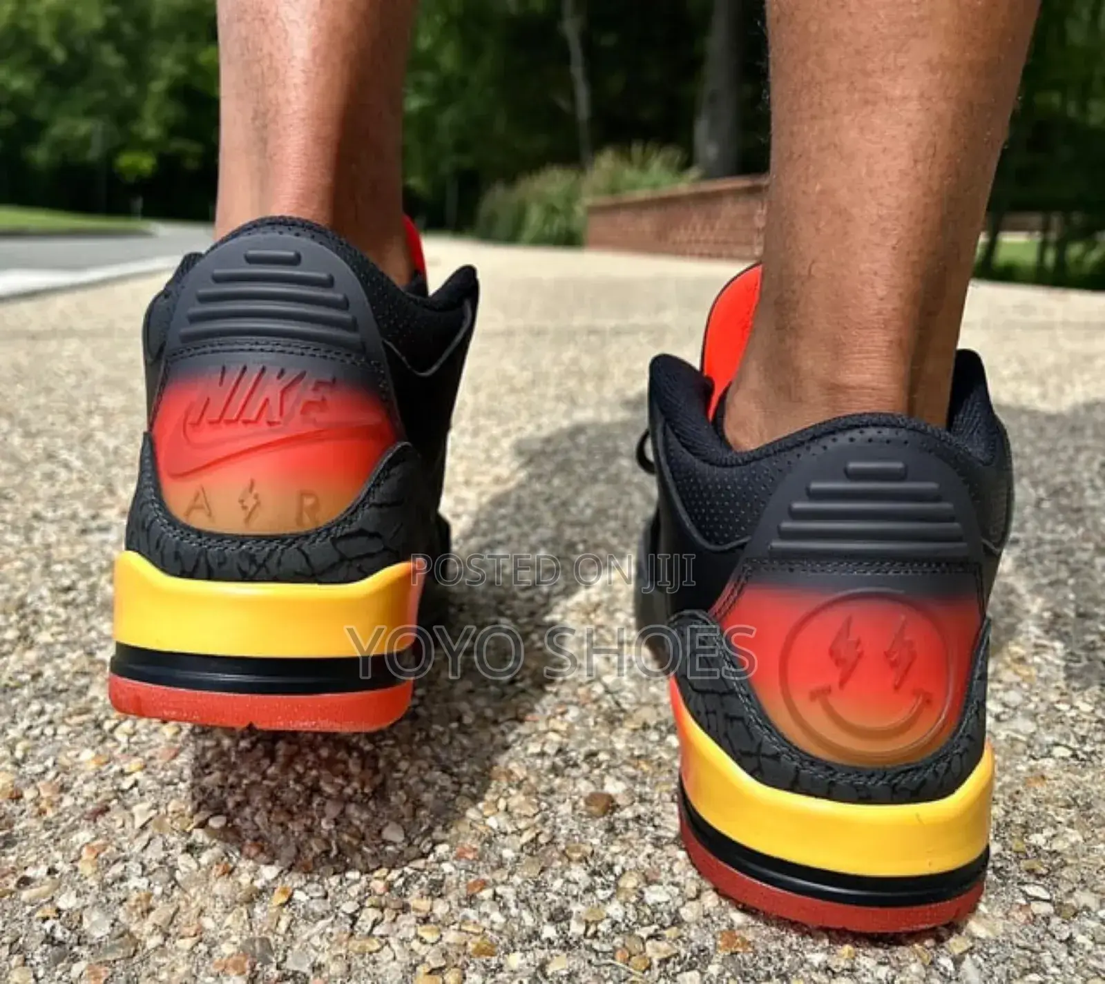 Nike Air Jordan 3 Retro J Balvin Rio Fashion Half Boots