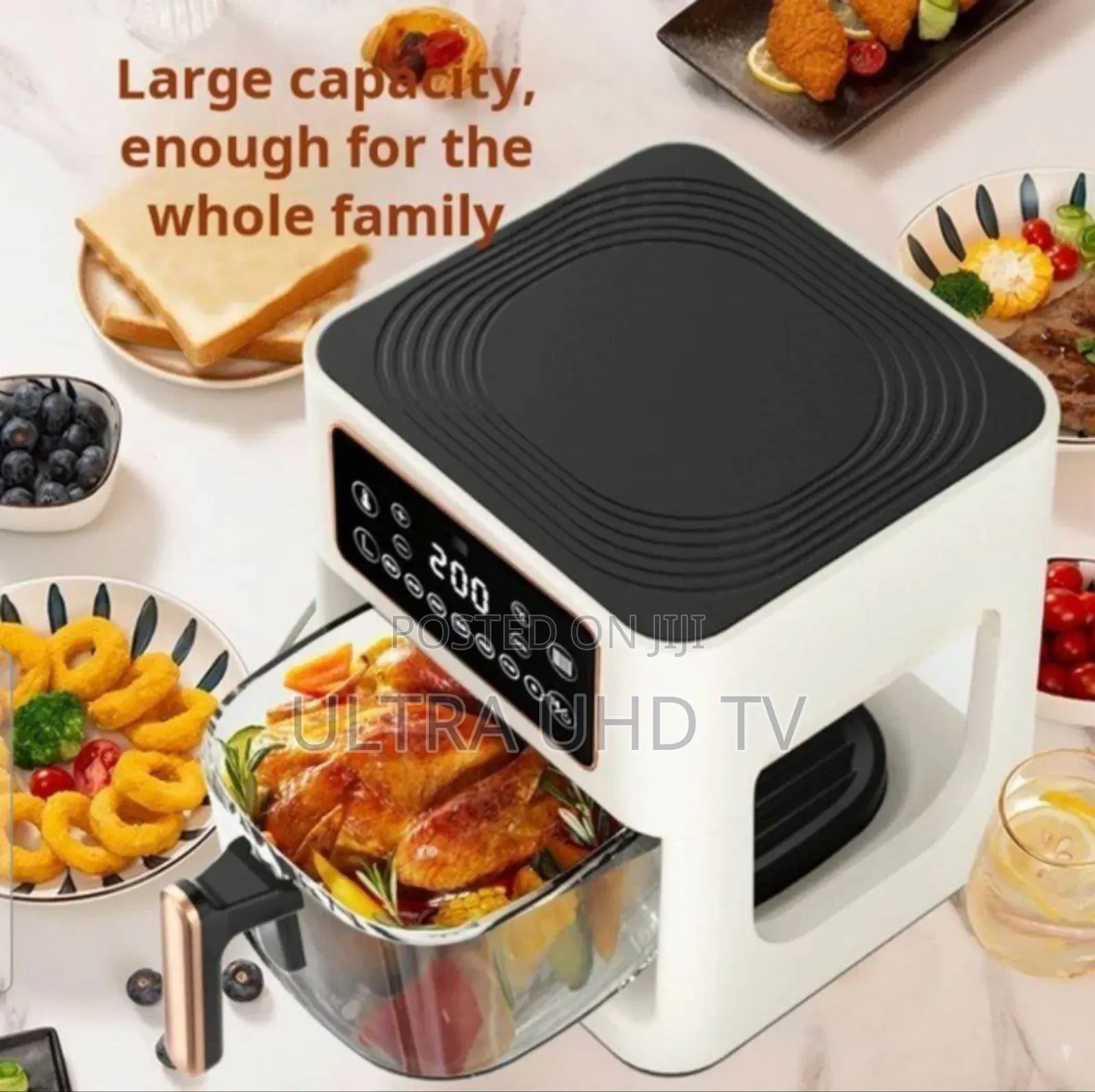 Sutai Air Fryer ከ80% በላይ የዘይት ፍጆታ የሚቀንስ ለጤና ተመራጭ