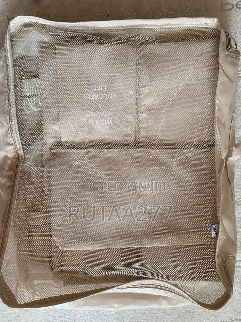 Organizing Bags For Travel Or For Storage