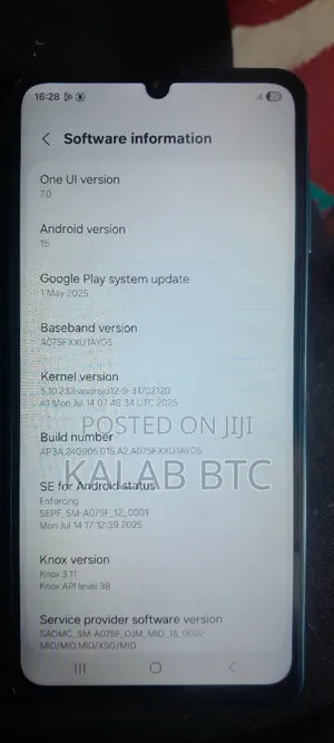 New Samsung Galaxy A07 4G 128 GB