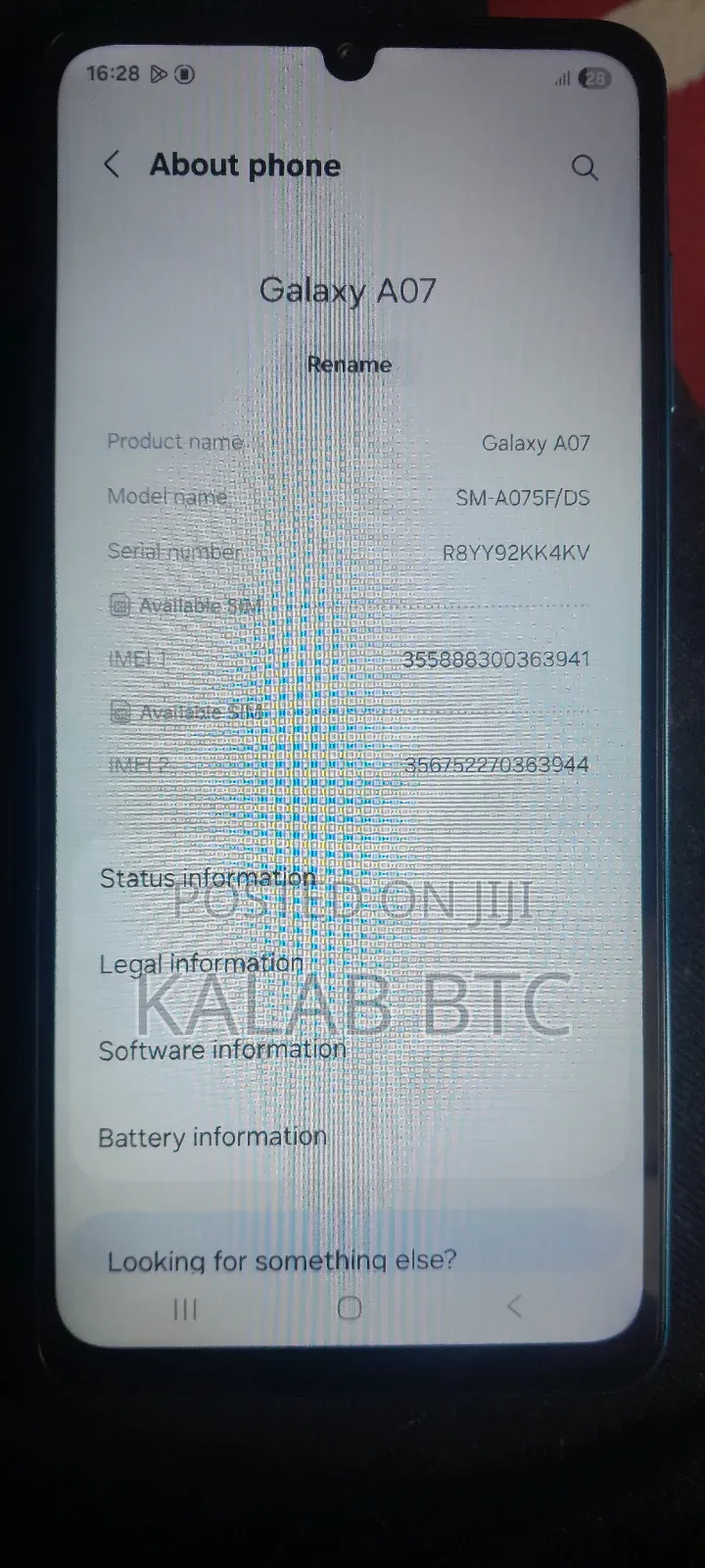 New Samsung Galaxy A07 4G 128 GB