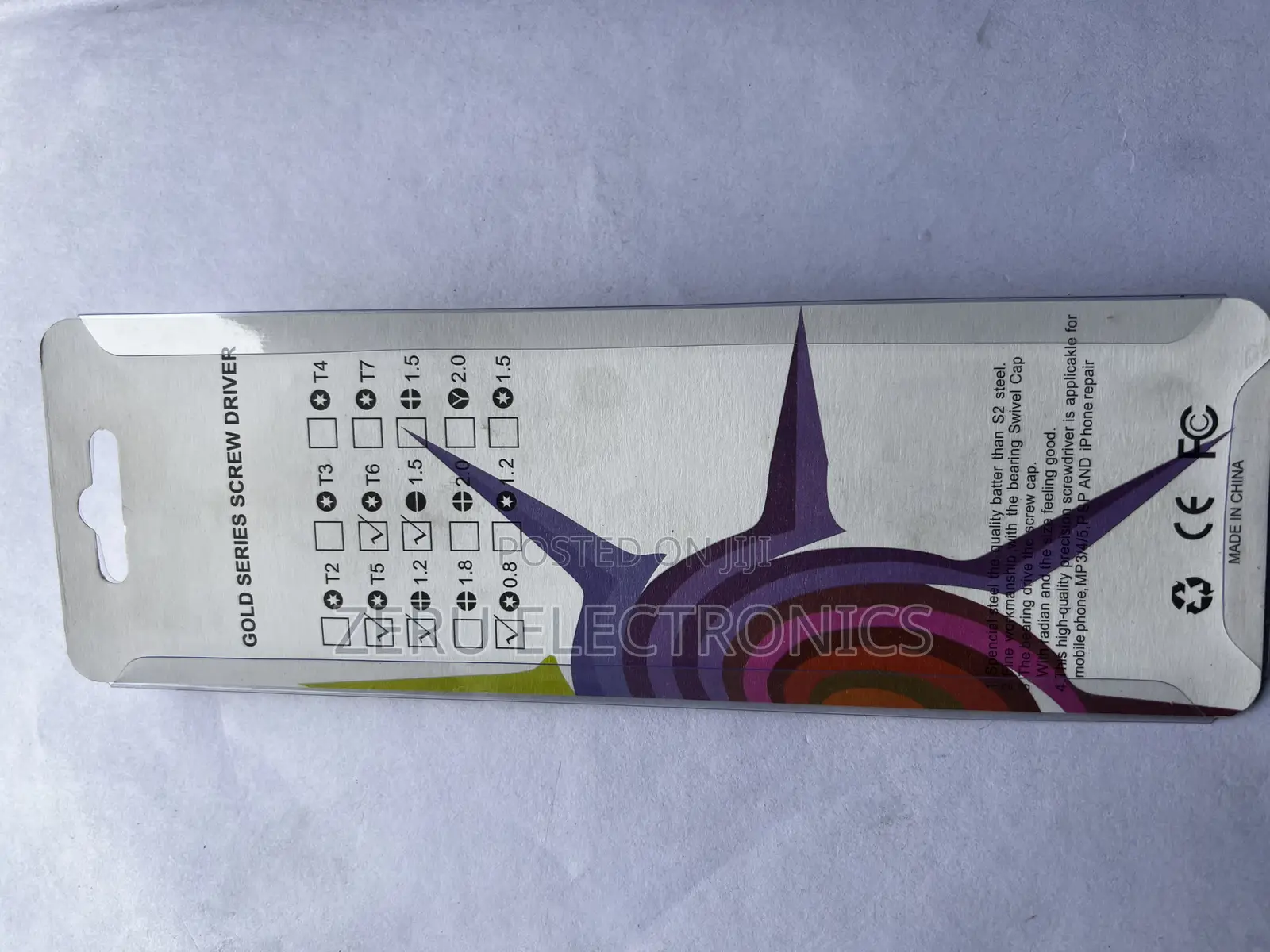 Gyd Gold Precious Screwdriver