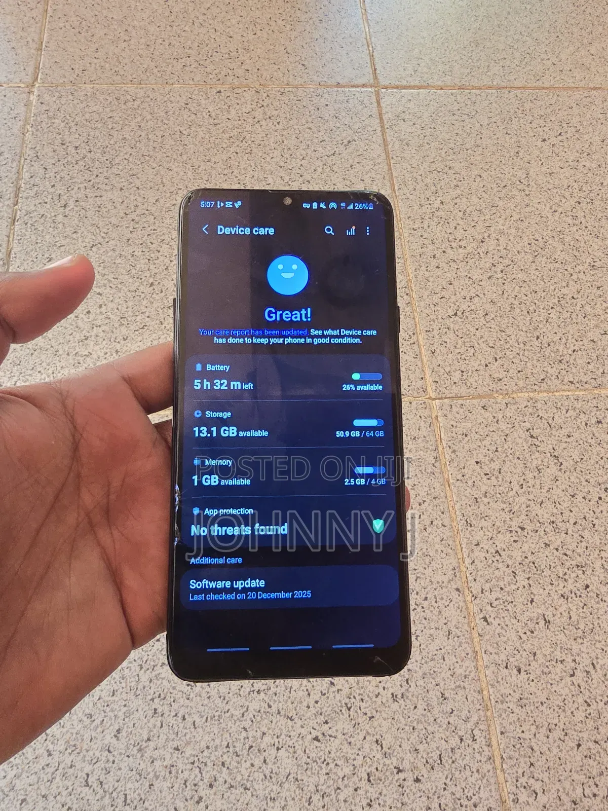 Samsung Galaxy A20s 64 GB Black