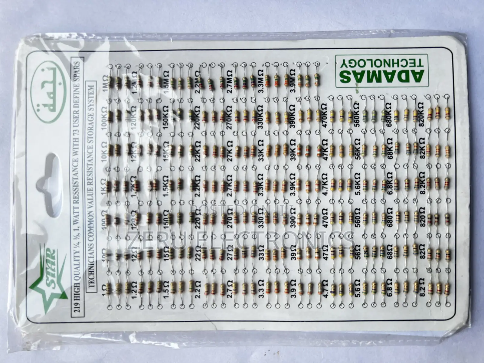 Resistor Kit 219pcs