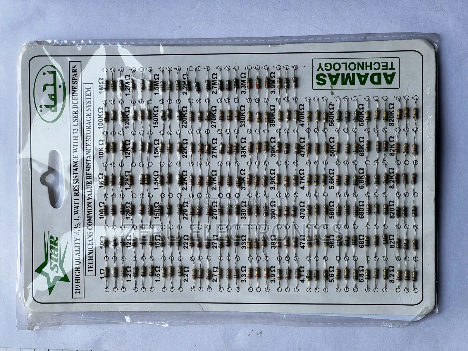 Resistor Kit 219pcs