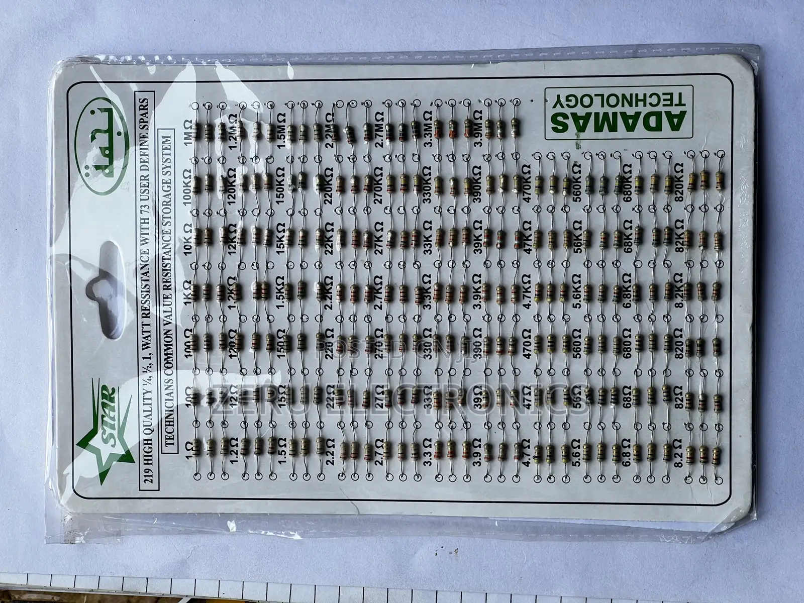Resistor Kit 219pcs