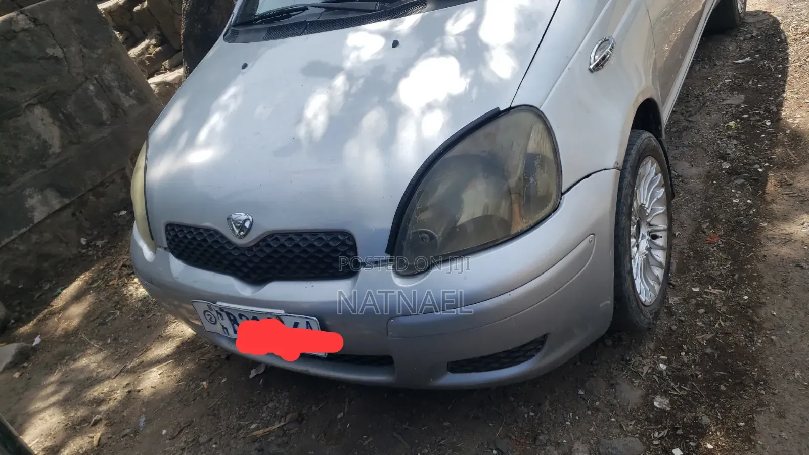 Toyota Vitz 1.0 FWD 3dr 2002 Silver