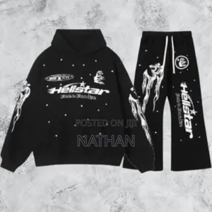 Hellstar Oversized Hoodie And Matching Flared Pants
