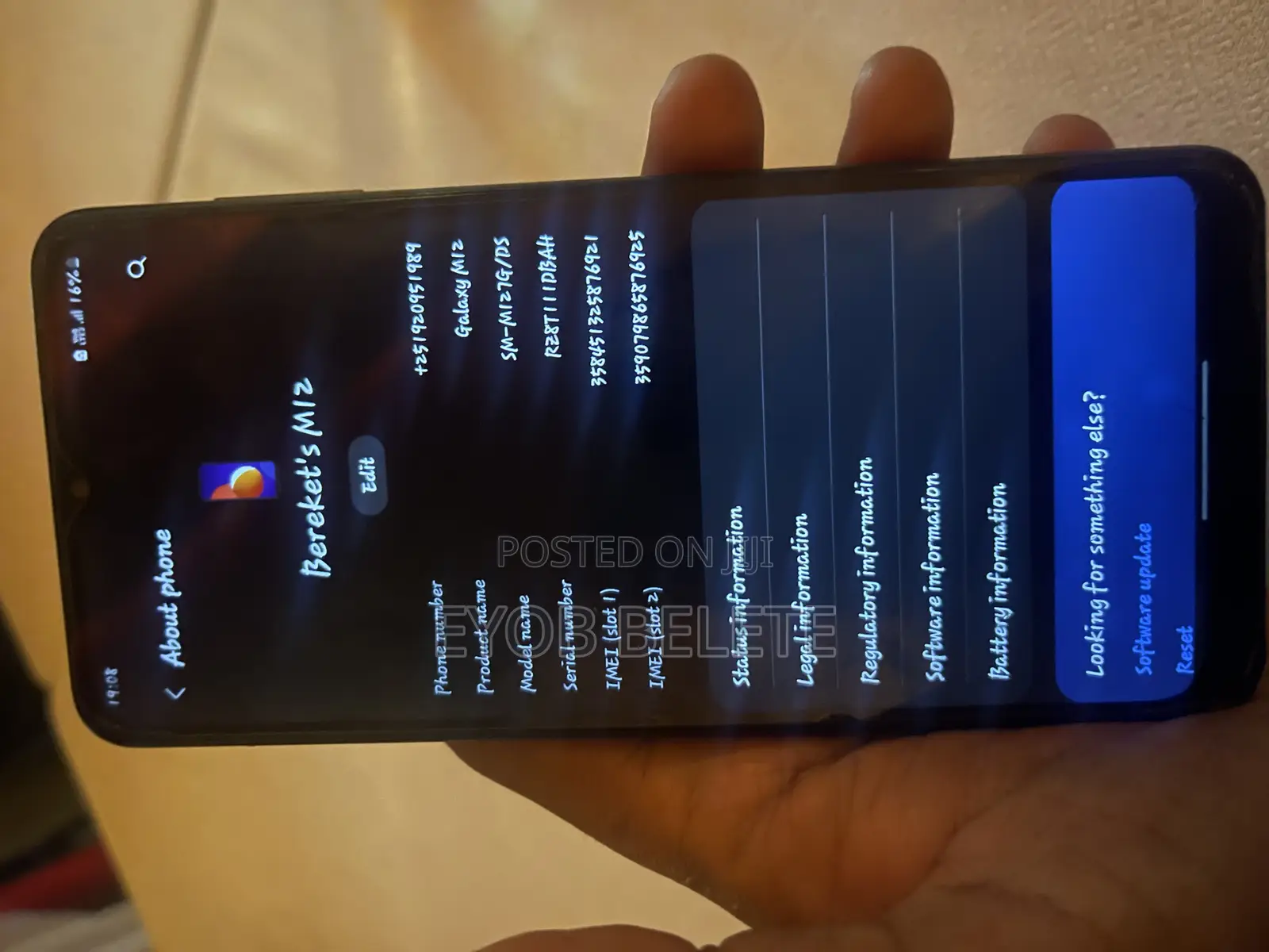 Samsung Galaxy M12 128 GB Black