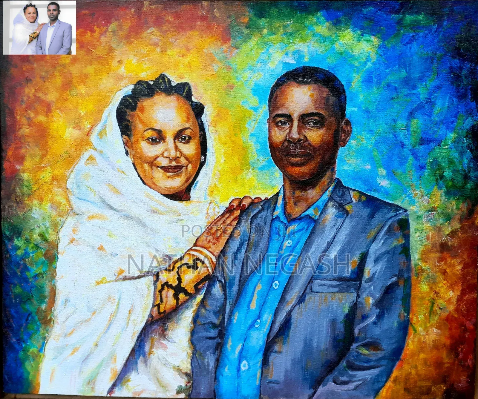 ፈጣን በእጅ የተሰራ የሥዕል ስጦታ