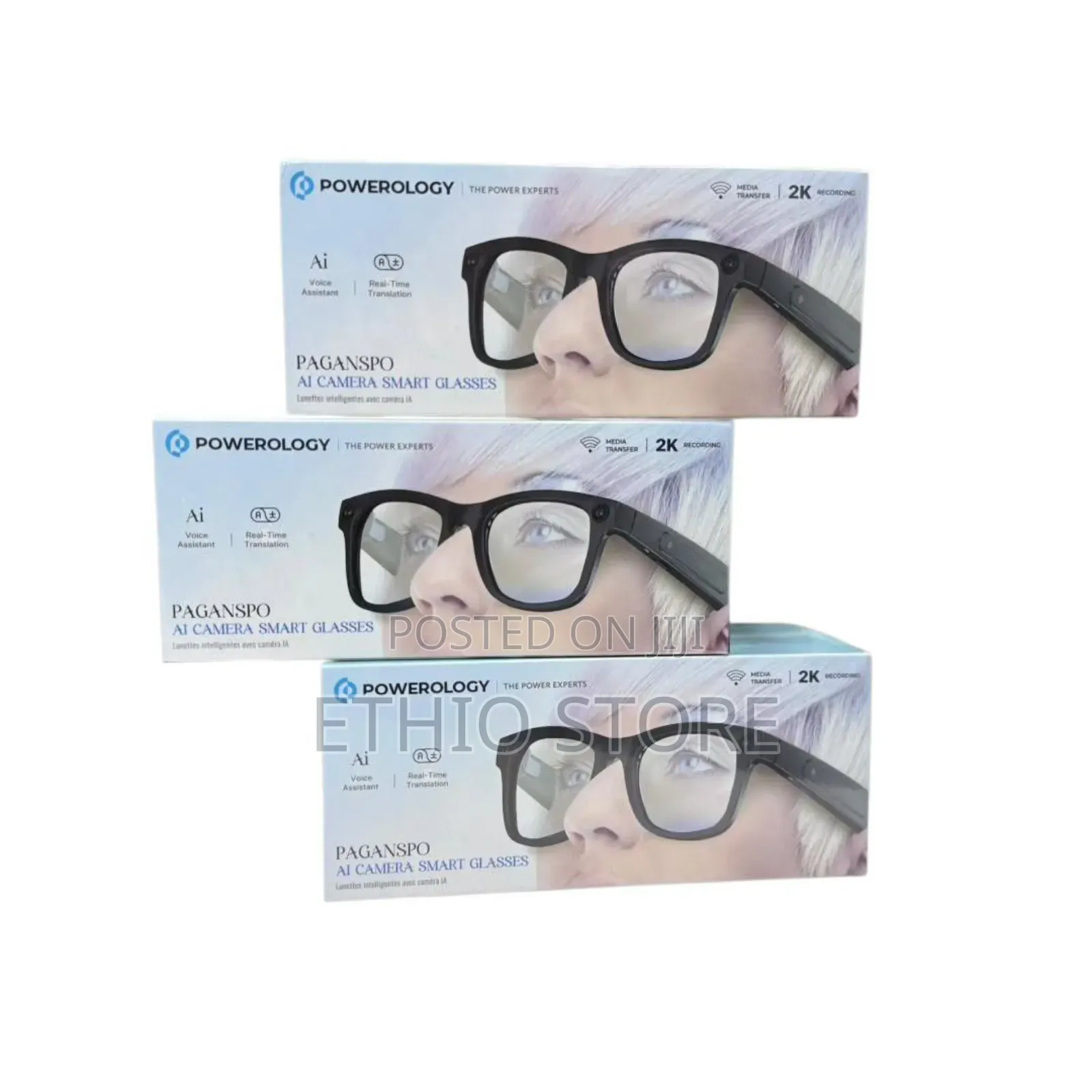 Powerology Paganspo Ai Camera Smart Glasses