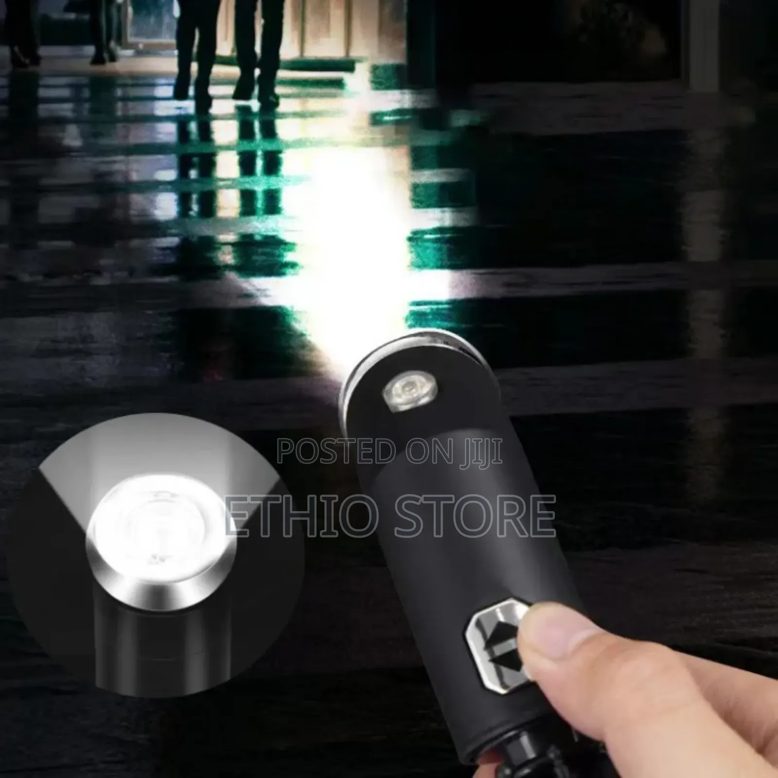 Automatic Led Flashlight Umbrella