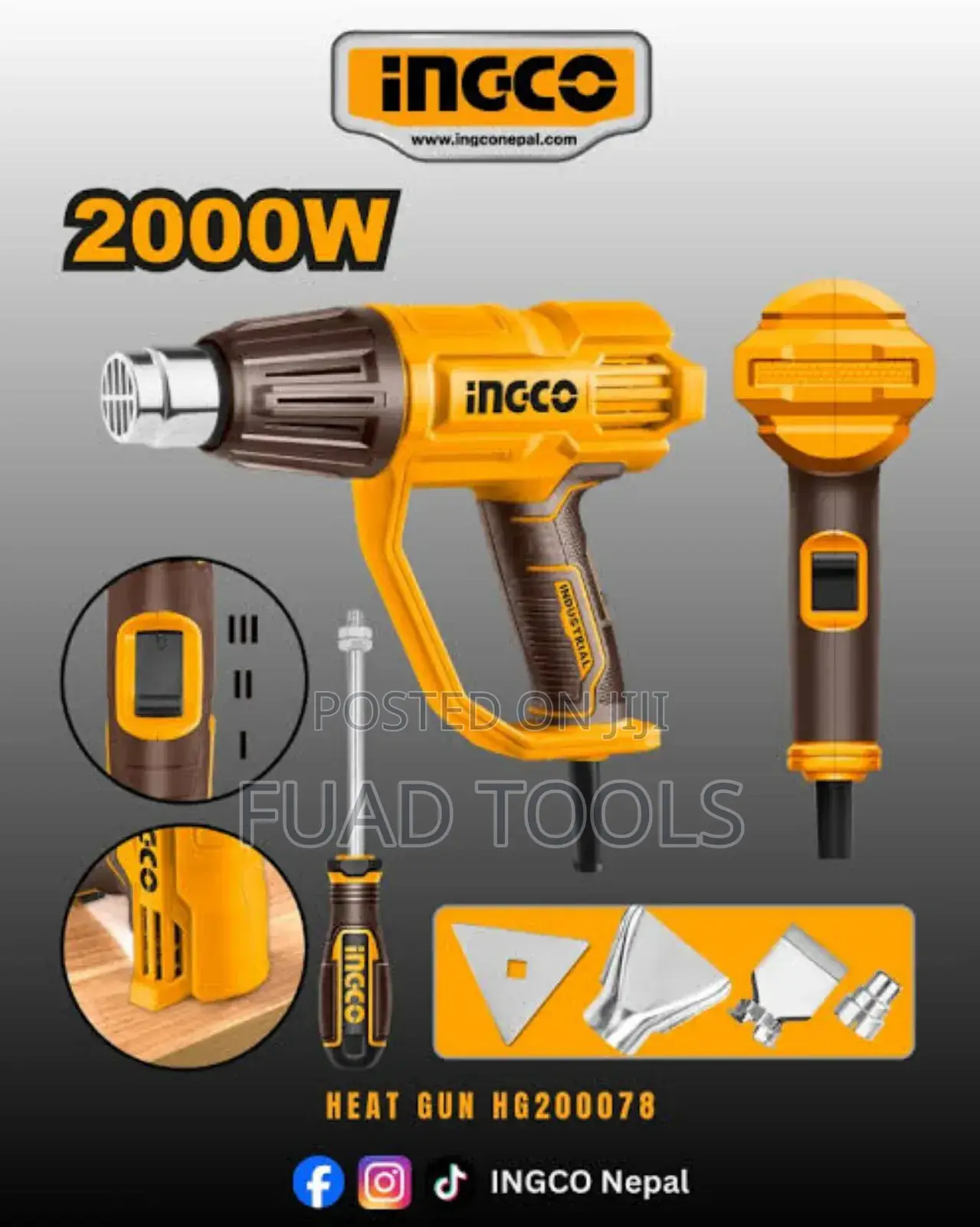 Heat Gun Hot Gun