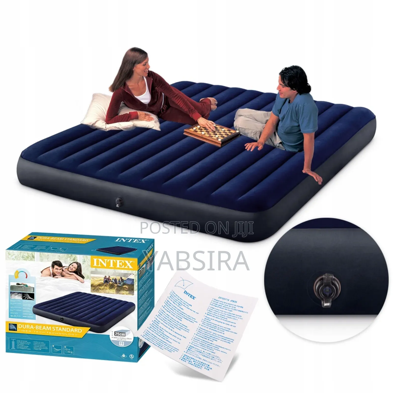 Air Bed በአየር የሚሞላ ፍራሽ Up 183*203*25