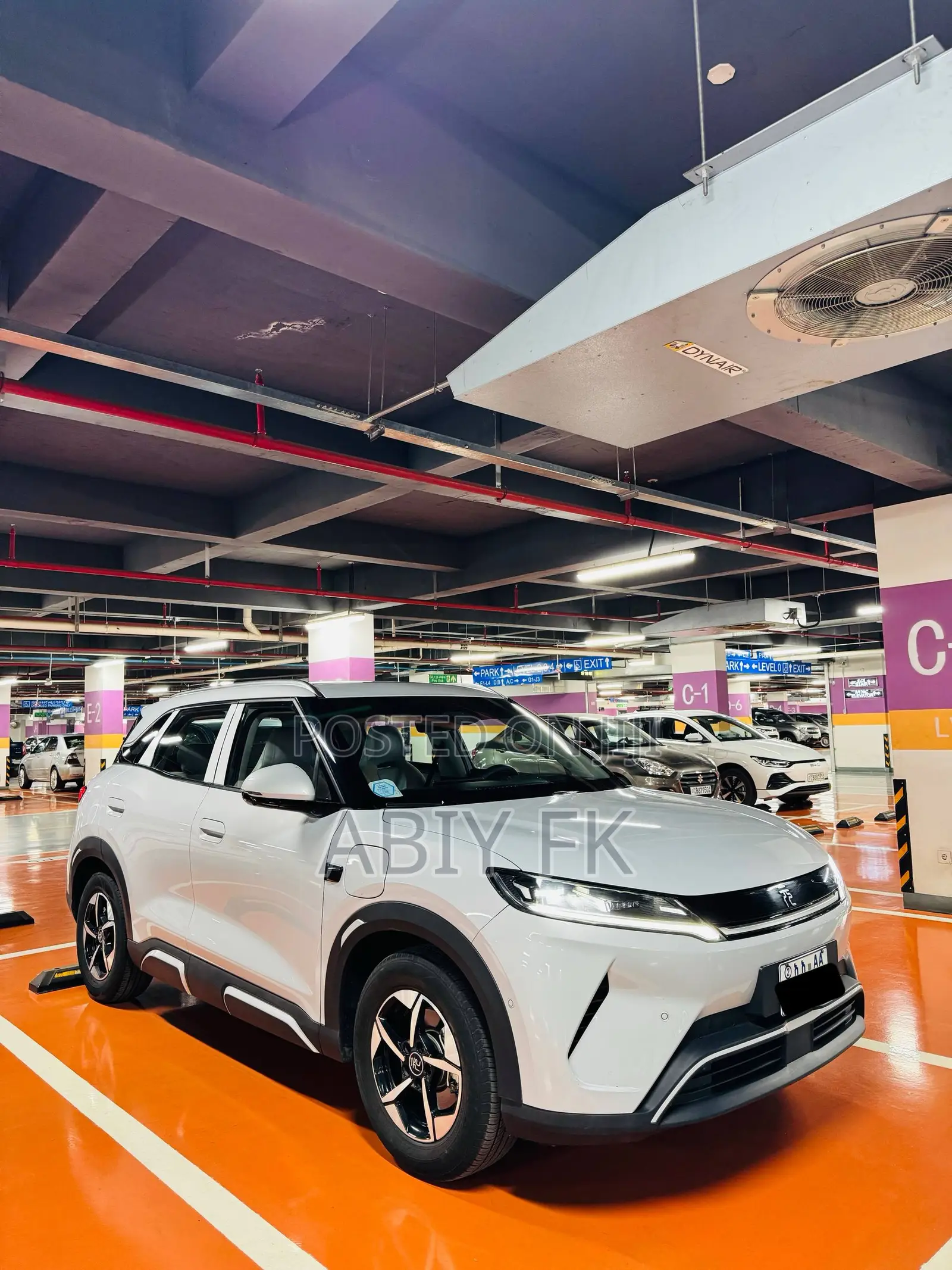 BYD Yuan Up 2024 White