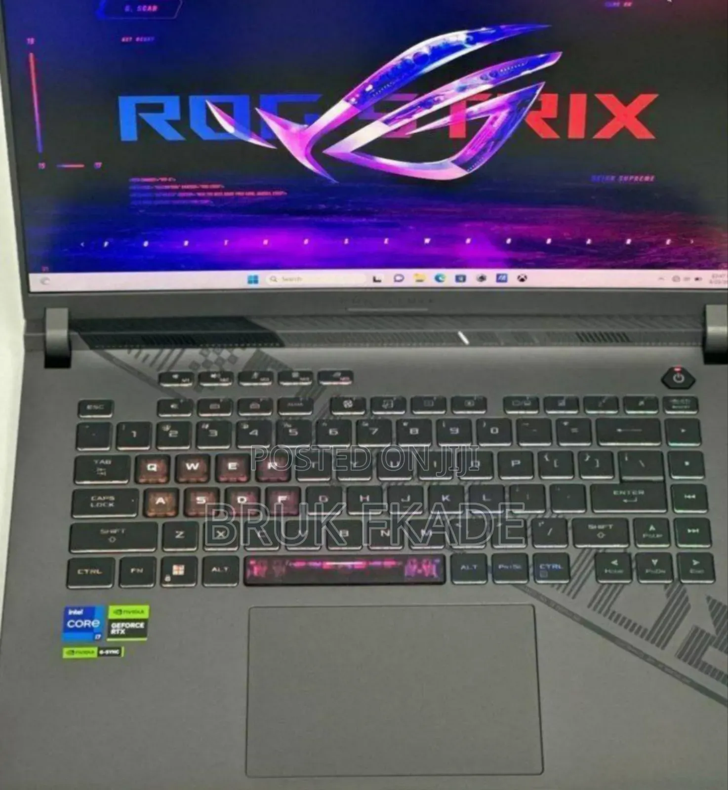 New Laptop Asus ROG Strix G16 G614 32GB Intel Core i9 SSD 2T