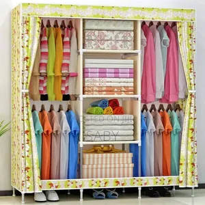 Canvas Wardrobe Portable Wardrobe Fabric