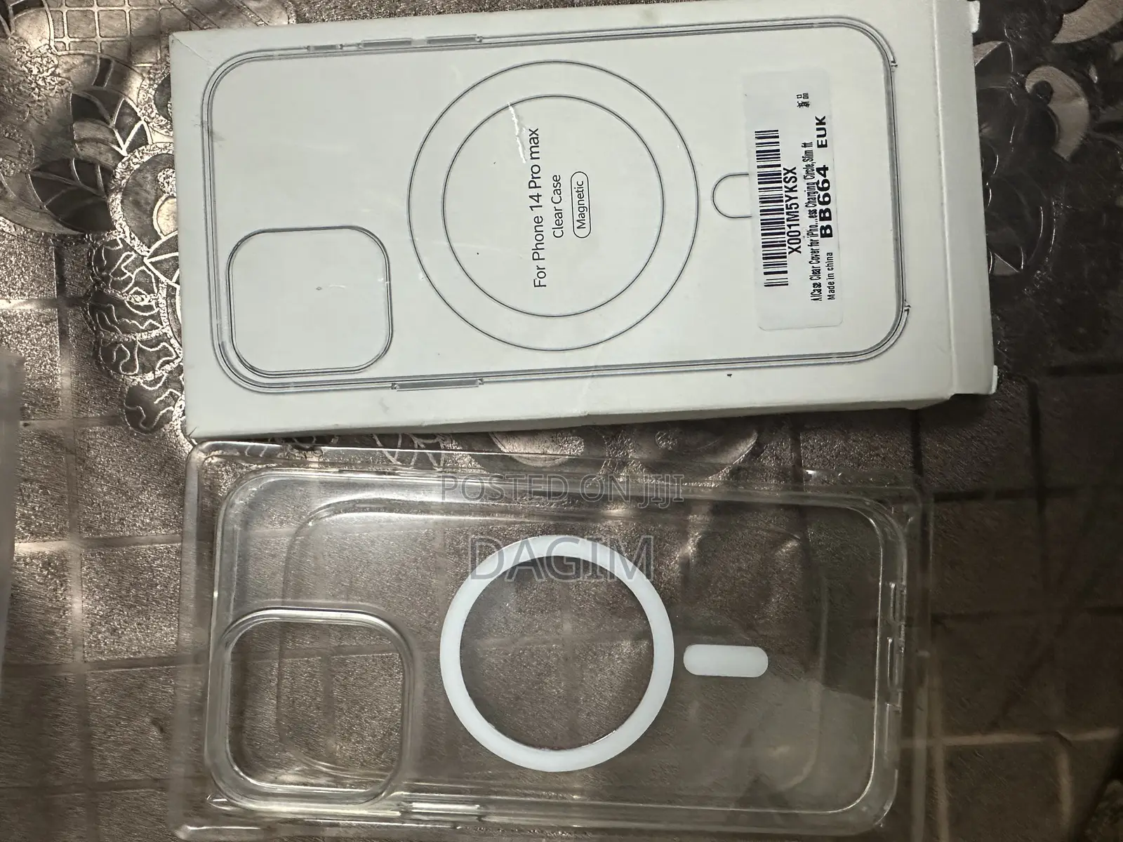 Clear Transparent iPhone 14 Promax Cover