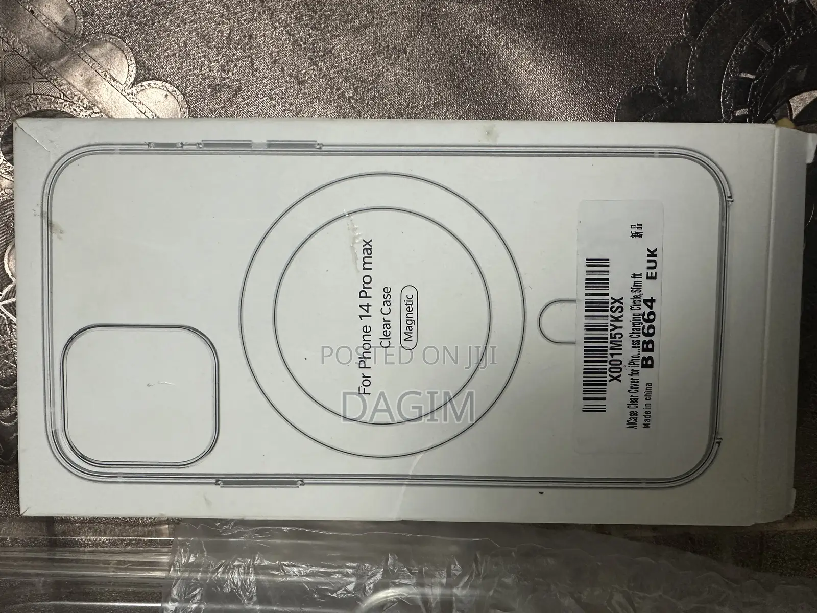 Clear Transparent iPhone 14 Promax Cover