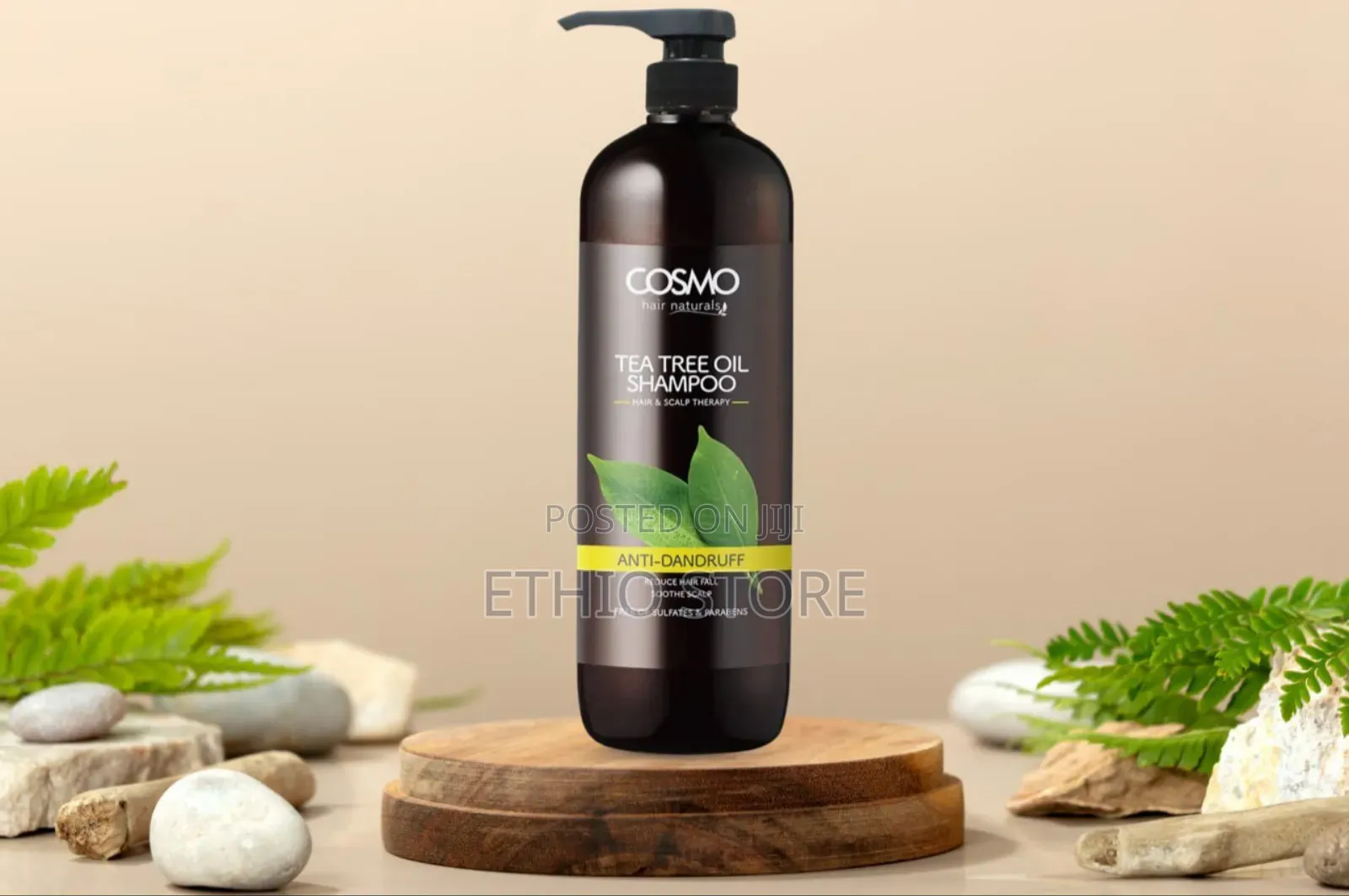 Cosmo Hair Naturals Tea Tree Shampoo (480 Ml)