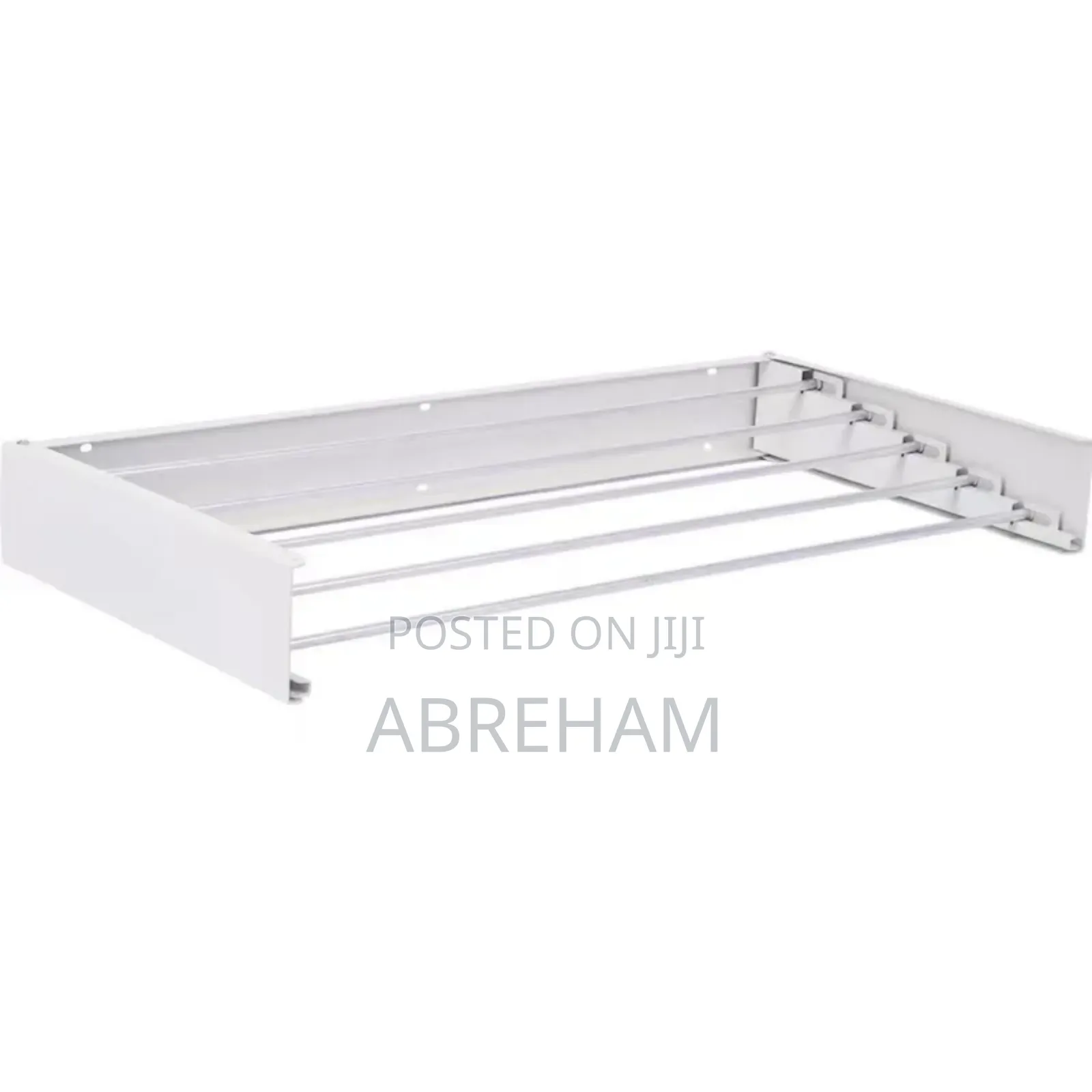 ግድግዳ ላይ የሚታሰር የልብስ ማስጫ Minimalist Wall Mounted Foldable Cloth Rack