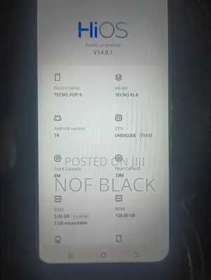 New Tecno Pop 9 128 GB Gray