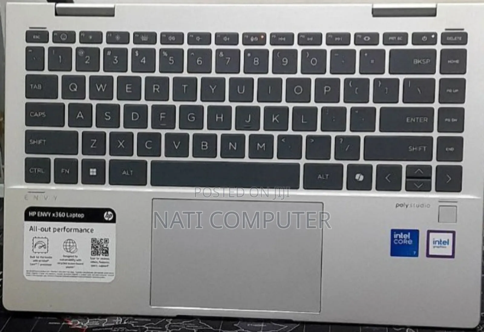 New Laptop HP Envy x360 16GB Intel Core 7 SSD 1T