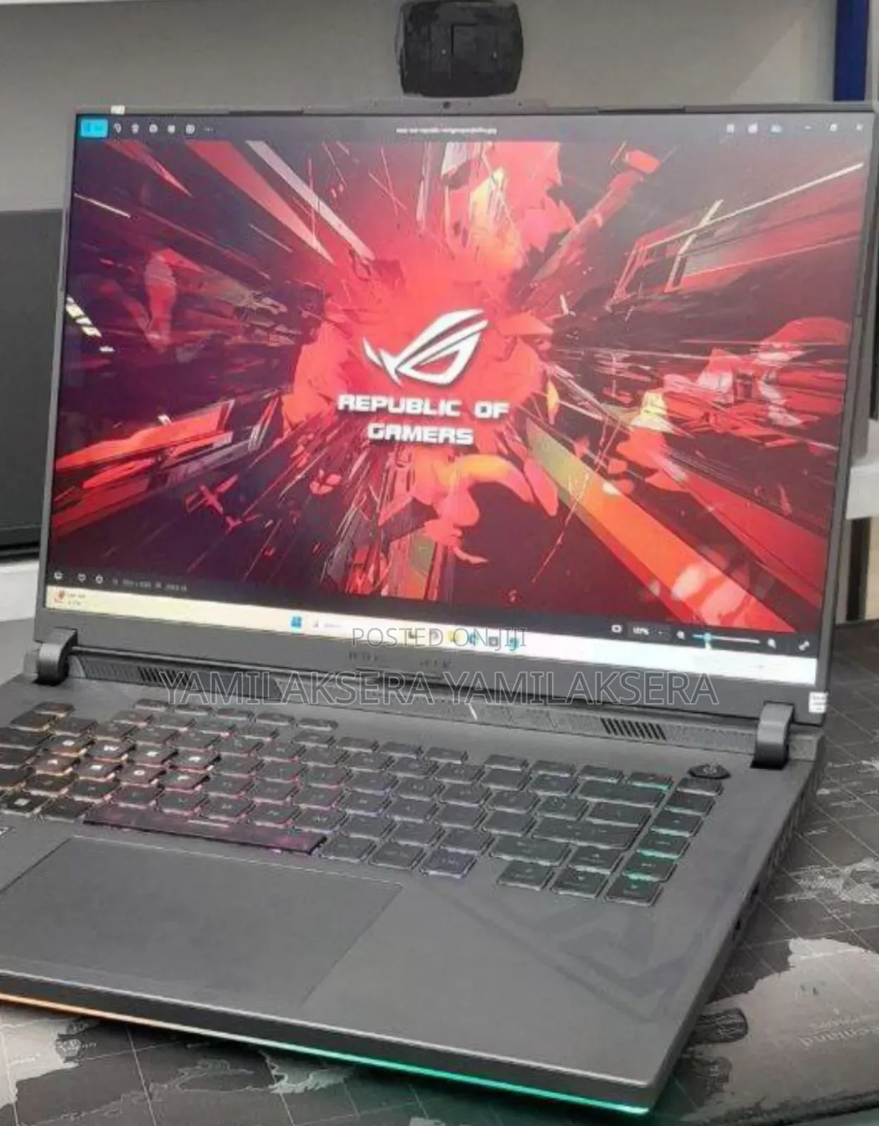 New Laptop Asus ROG Strix G16 G614 16GB Intel Core i9 SSD 1T