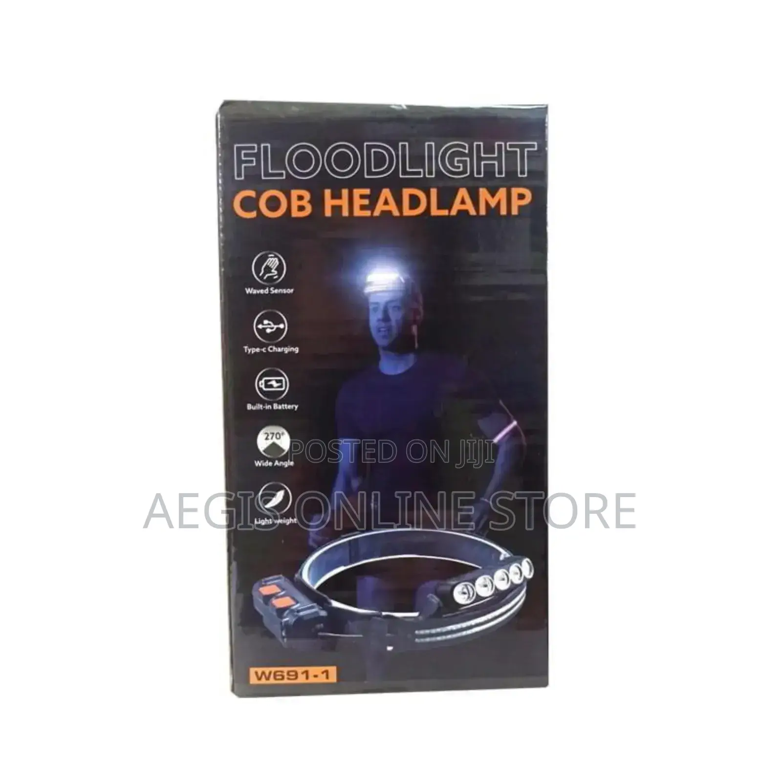 Bailong W690-2 Cob Led Headlamp