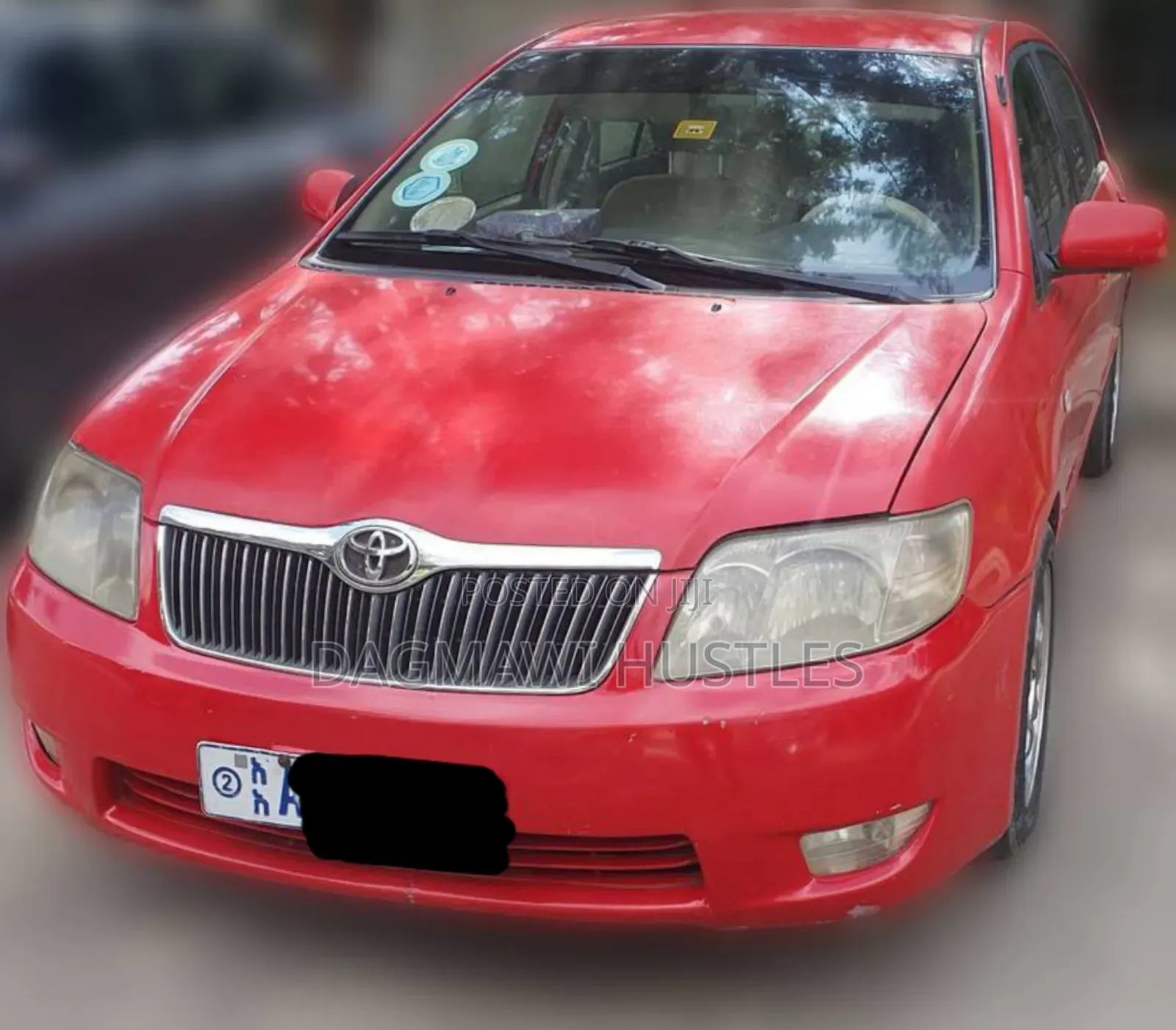 Toyota Corolla 2007 Red
