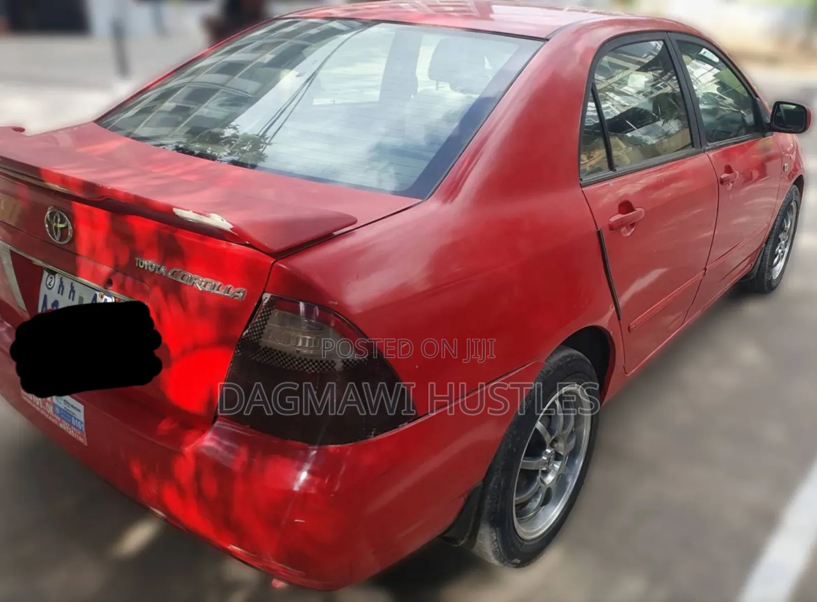 Toyota Corolla 2007 Red