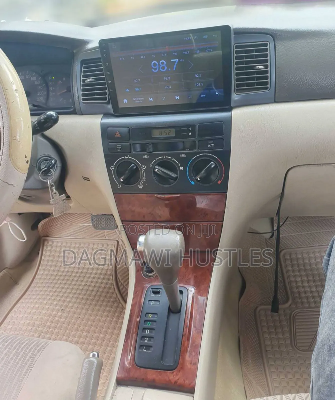 Toyota Corolla 2007 Red