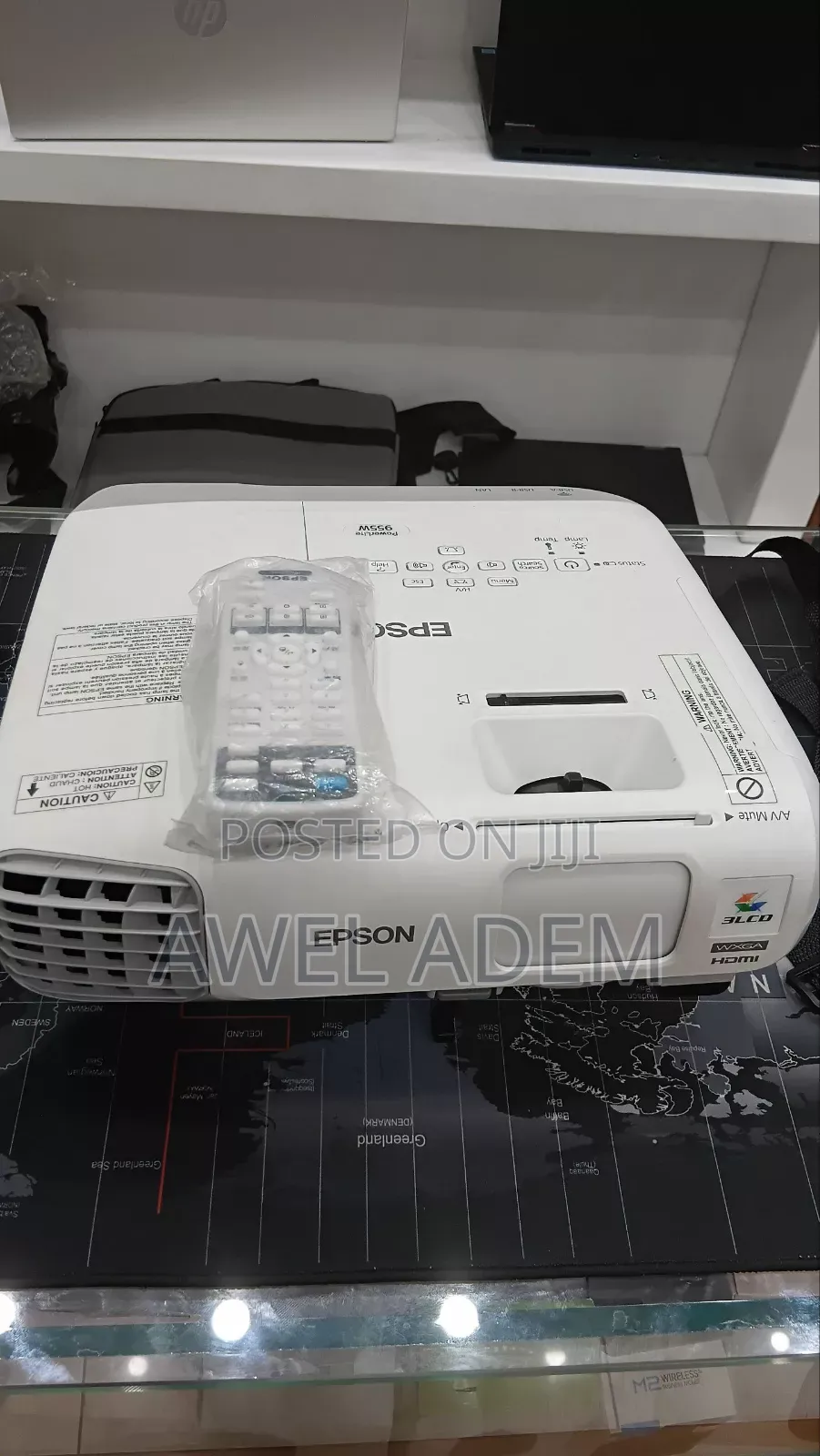 Epson Powerlite 955w 3lcd Projector 3200 Ansi Full Hd 1080p 1080i